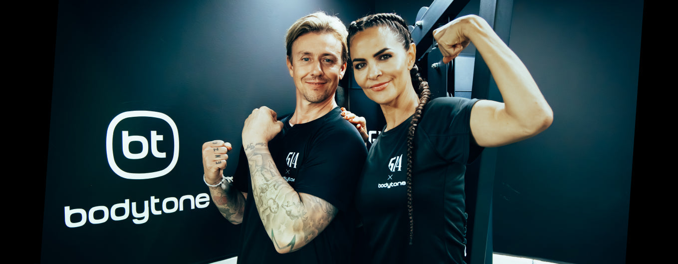 Bodytone presenta El Reto G14 con Guti, Romina y Nacho Villalba