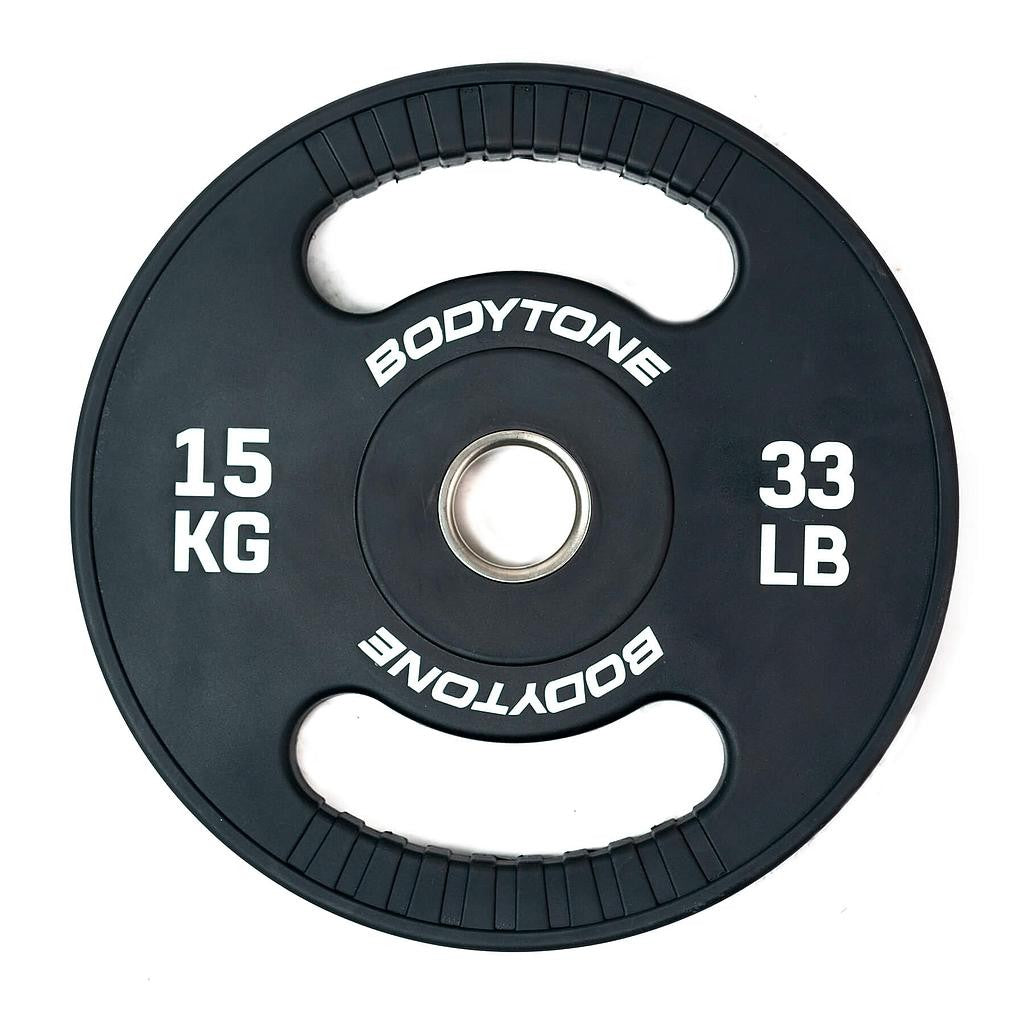 Disco olímpico de uretano de 15 kg (50 mm) DU15/50