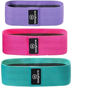 Set de Bandas de Resistencia para Glúteos y Piernas | Hip Bands Set Bodytone