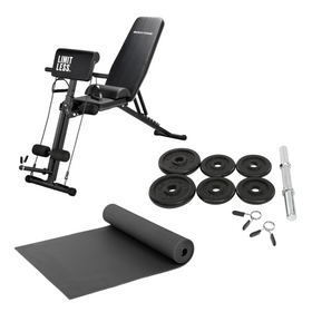 DB3 Bench Pack, Dumbbell and Mat
