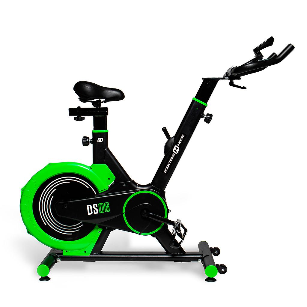 Bicicleta estática Rueda Inercia Trasera + Display +14Kg