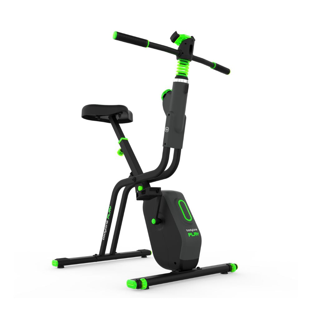 Bodytone Play: Bicicleta Estática Gaming Interactiva y Plegable | Entrena Jugando