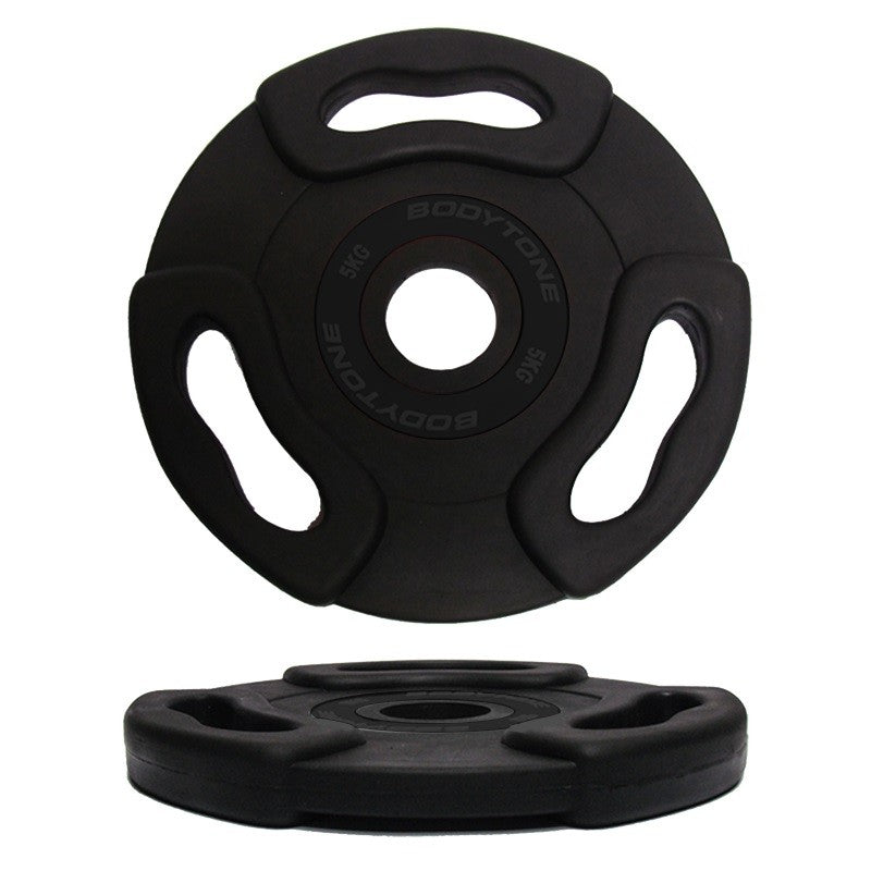 Disco olímpico de goma de 15 kg verde (50 mm) 50/15V