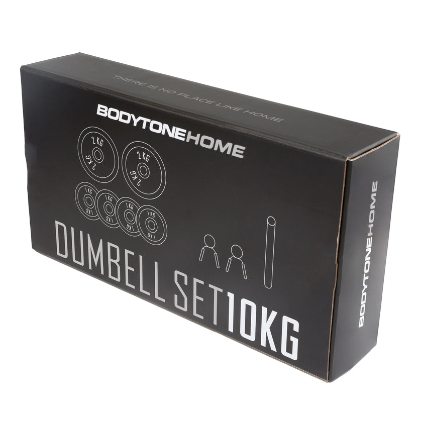 Set de mancuernas de 10Kg D10SET