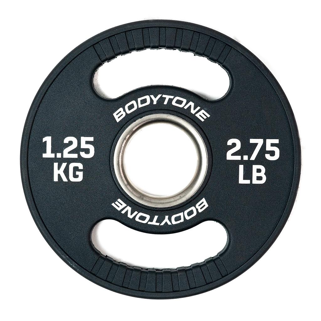 Disco olímpico de goma de 1,25 kg (50 mm)
