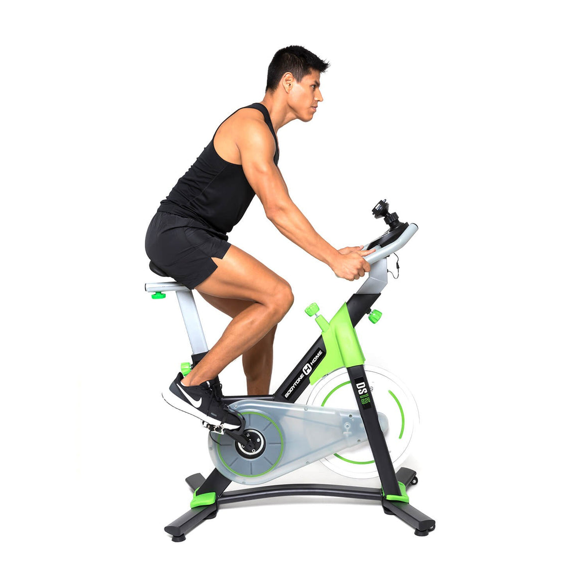 Bicicleta indoor magnética DS15 con volante de inercia de 16 kg