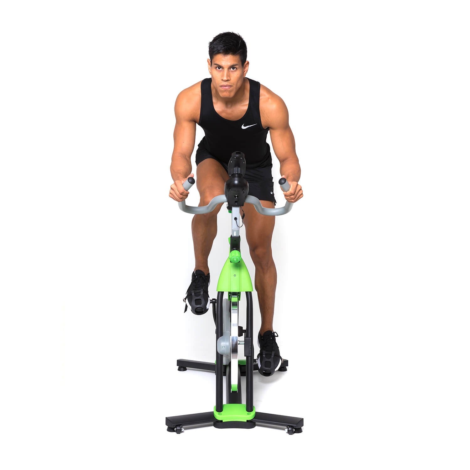 Bicicleta indoor magnética DS15 con volante de inercia de 16 kg