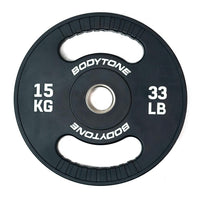 Disco olímpico de uretano de 15 kg (50 mm) DU15/50