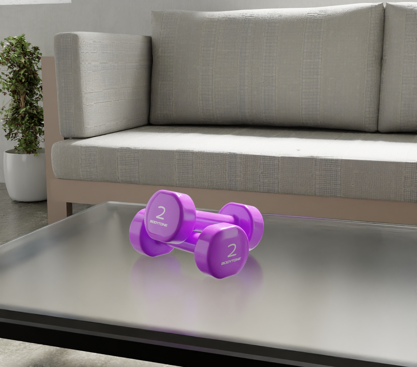 Pesas de vinilo DV2 - 2 ud. x 2 Kg