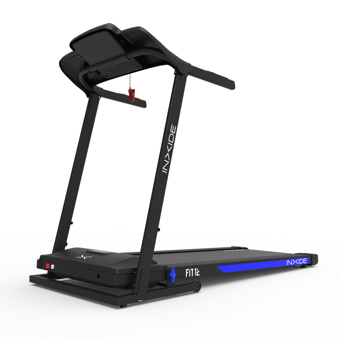 Bodytone - Cinta de Correr Plegable - Conectividad Bluetooth FitShow y Zwift - 12 Programas de Entrenamiento - Velocidad Máxima 12 km/h - Altavoces MP3 y Pantalla LED - Modelo FIT12 Inxide