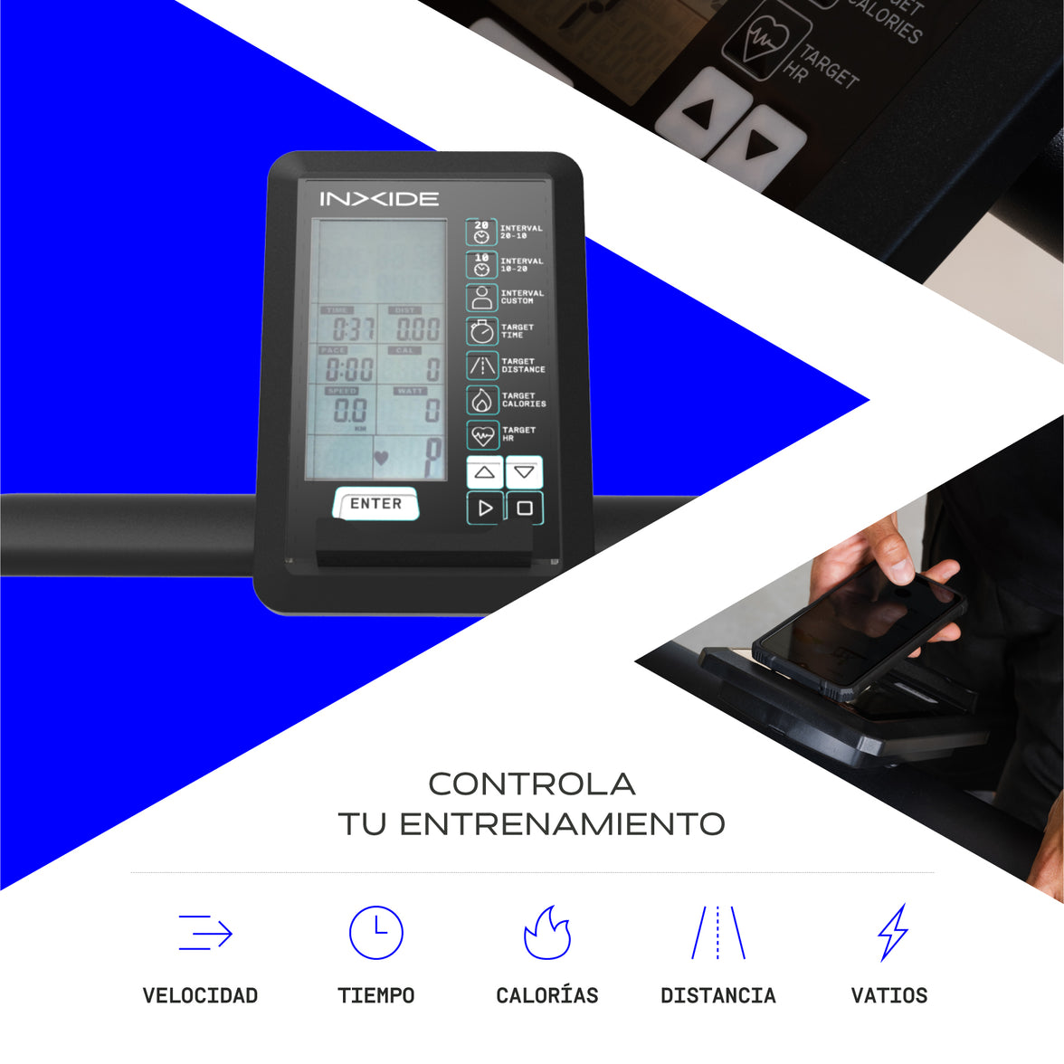 Cinta de Correr Curva FITCURVE - INXIDE