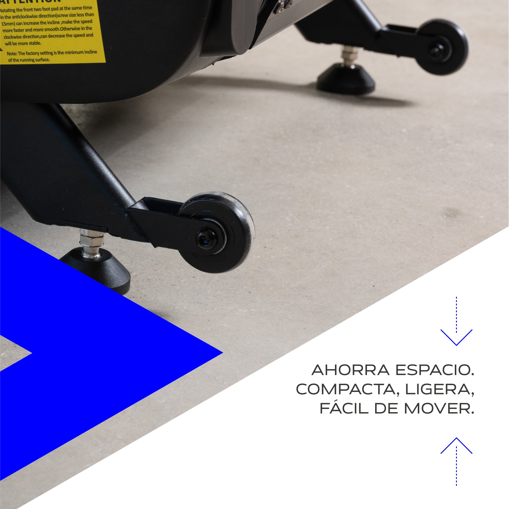 Cinta de Correr Curva FITCURVE - INXIDE