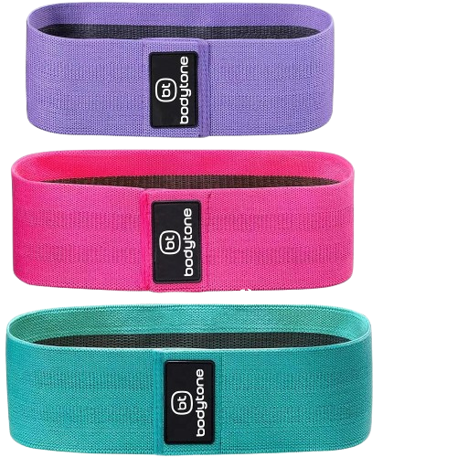 Set de Bandas de Resistencia para Glúteos y Piernas | Hip Bands Set Bodytone