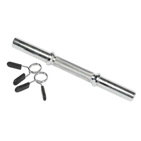 Threaded dumbbell bar + Stoppers